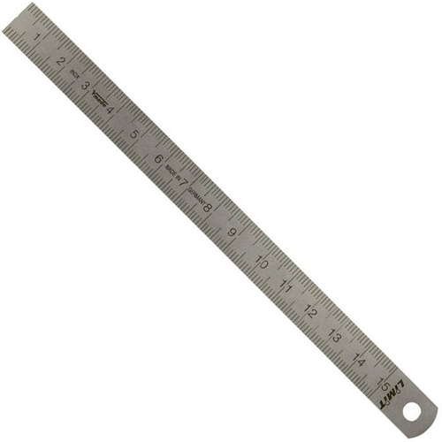 Przymiar kreskowy stalowy Limit 27020205 -  150x13x0,5 mm
