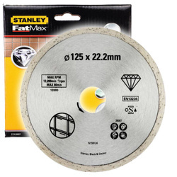 Tarcza diamentowa do płytek Stanley STA38007-XJ 125x22,23 mm