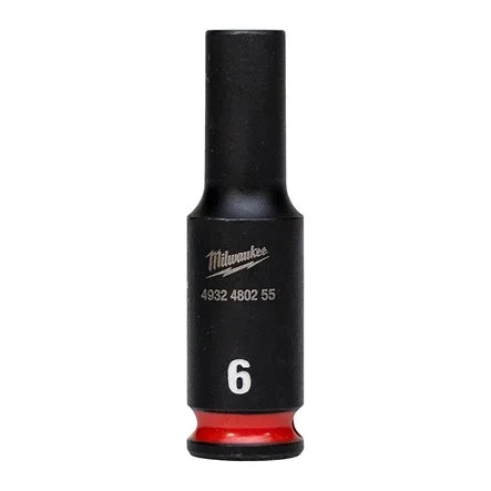 Nasadka udarowa Milwauke SHOCKWAVE™ Impact Duty 1/4" rozmiar 6 mm