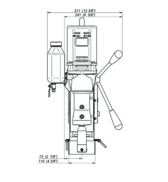 Wiertarka elektromagnetyczna 76 PLUS Promotech