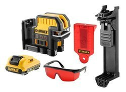 Akumulatorowy laser krzyżowy DCE0822D1R DeWalt + akumulator + ładowarka