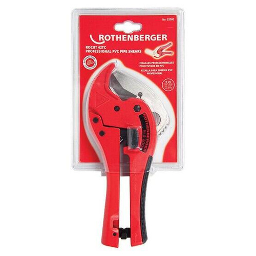 Zestaw 10 szt. nożyce do rur z tworzyw sztucznych Rothenberger ROCUT TC42