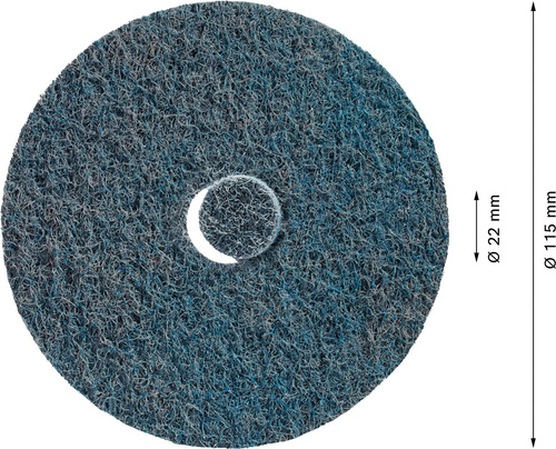 Tarcza włókninowa Bosch EXPERT N477 SCM do szlifierek kątowych 115 x 22 mm 2608901267