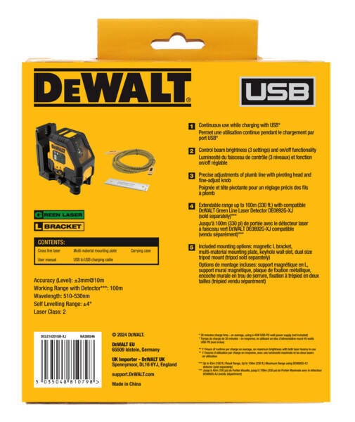 Laser krzyżowy DCLE14201GB-XJ