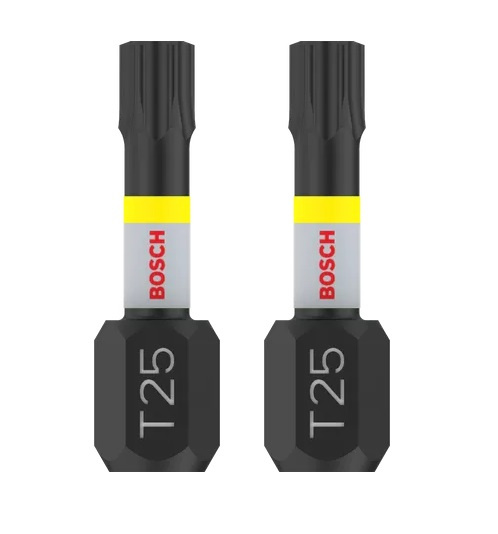 Zestaw 2 szt. bitów udarowych TX25 Bosch Impact Control 2608522475