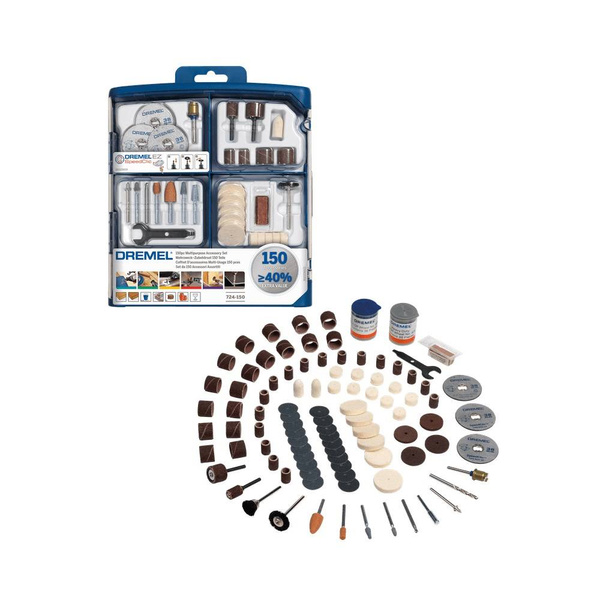 Zestaw akcesoriów Dremel 2615S724JA 150 el.