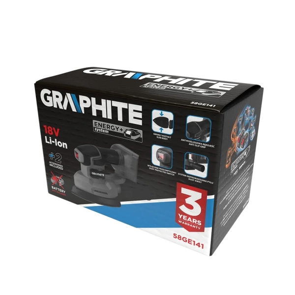 Szlifierka oscylacyjna Graphite 58GE141