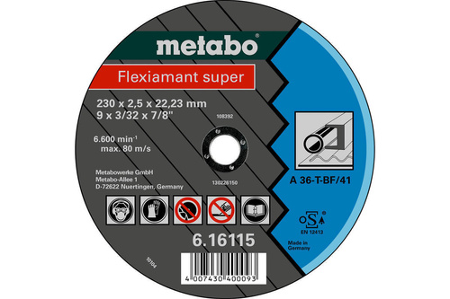 METABO Tarcza Flexiamant SUPER do stali 616115000