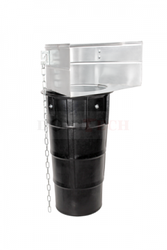 Zsyp do gruzu z wlotem stalowym Rubi Rubchute 88811