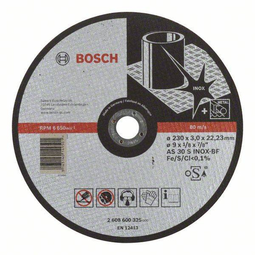 Tarcza tnąca prosta Expert for Inox 230x22,23 Bosch 2608600325