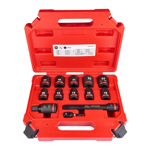 Zestaw nasadek udarowych Shockwave 1/2" 13szt.