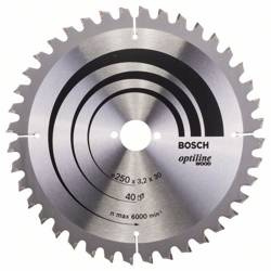 Tarcza pilarska Optiline Wood 250x30 Bosch 2608640643