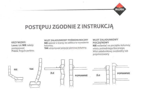 Orczyk do mocowania zsypu Rubi 88514