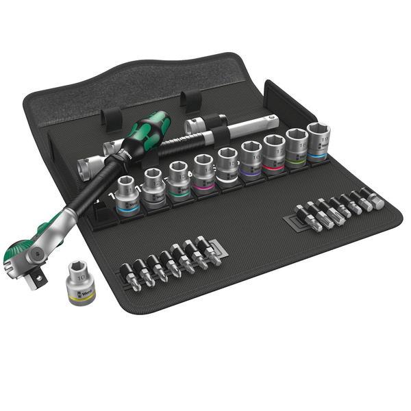 Zestaw kluczy nasadowych 1/2" i bitów 5/16" Wera Zyklop Speed