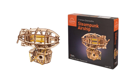 Steampunkowy sterowiec UGEARS 70226