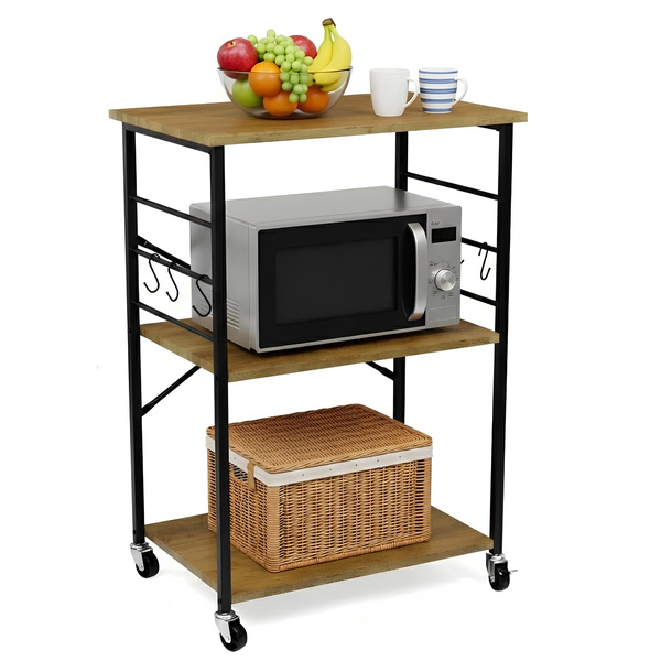 Wózek kuchenny Belivio LUCA Royal Oak