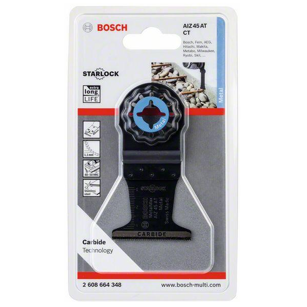 Brzeszczot do metalu Bosch AIZ 45 AT MetalMax - Bosch Carbide