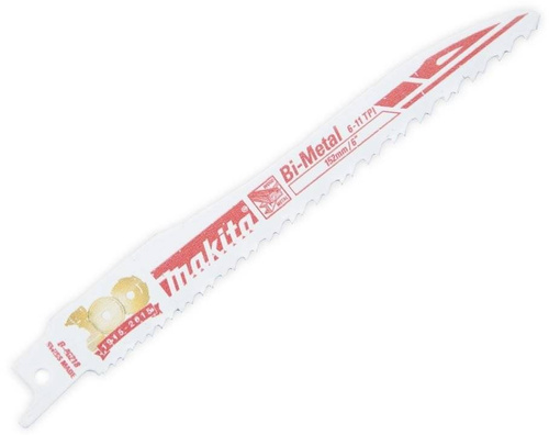 Brzeszczot do piły szablastej B-46218 Makita  do cięcia drewna, drewna budowlanego, ram okiennych lub utwardzanych tworzyw sztucznych