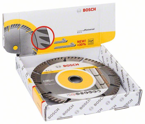 Diamentowa tarcza tnąca Standard for Universal 180 x 22,23 (opak. 10 szt.) Bosch 2608615064