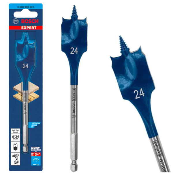 Wiertło łopatkowe Bosch EXPERT Self Cut Speed 24×152 mm 2608900321