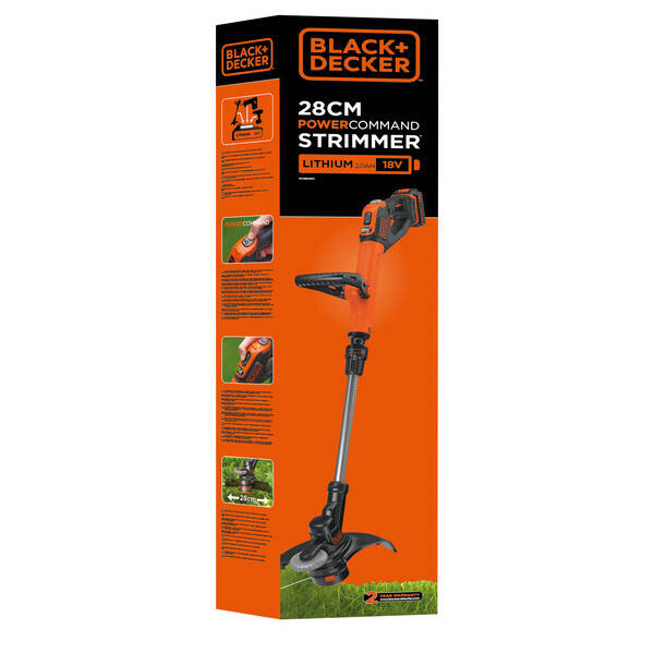 Podkaszarka akumulatorowa 3 w 1 Black Decker STC1820CM-QW 