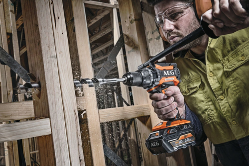 Akumulatorowa wiertarko-wkrętarka udarowa BSB18BL-0 AEG