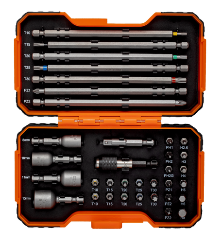 Zestaw bitów i nasadek Bahco 59/S35BC 35 el.