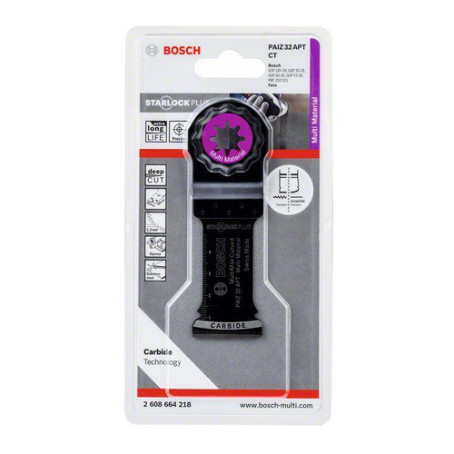Brzeszczot Bosch PAIZ 32 APT do szlifierek wielofunkcyjnych - Bosch Carbide (10 sztuk)