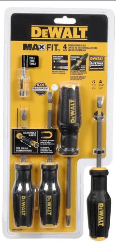 Zastaw wkrętaków 4 szt. FULLFIT DWHT62054-0 DeWALT