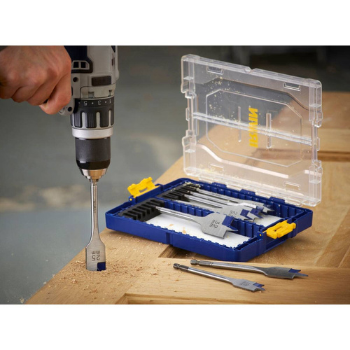 Zestaw wierteł płaskich Blue Groove Irwiin IW4041010