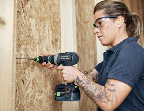 Wiertarko-wkrętarka udarowa TPC 18/4 I-Basic + aku 5,0 Festool 577053