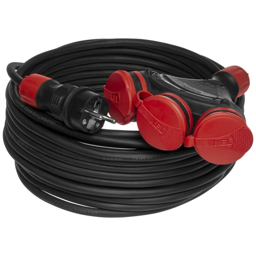 Przedłużacz budowlany trzygniazdowy KEL PS-X3/54/40M/3X1,5/H05RR-F W-98986