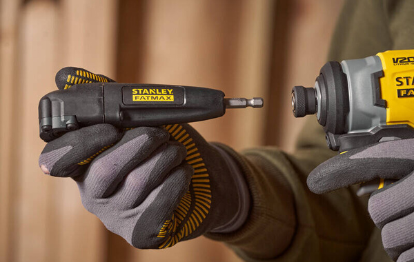 Nasadka udarowa kątowa, 9 końcówek 25 mm Stanley