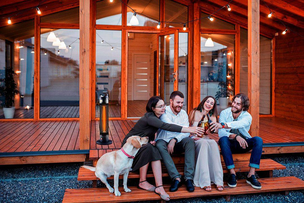 Promiennik na podczerwień stojący Neo-Tools 90-035