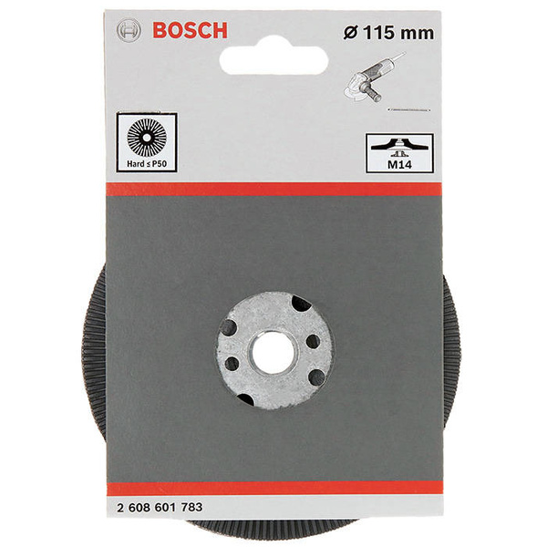 Dysk do fibry Bosch na szlifierki kątowe z gwintem M14 - 115mm