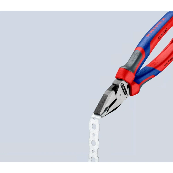 KNIPEX Szczypce uniwersalne, kombinerki o zwiększonym przełożeniu 180mm