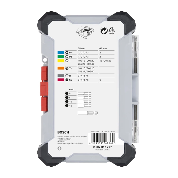Zestaw bitów i wierteł Bosch 2607017727