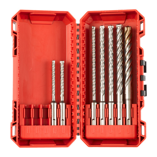 Zestaw wierteł SDS Plus MX4 - 7szt
