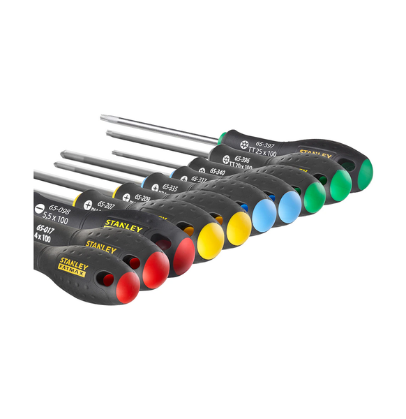 Zestaw wkrętaków STANLEY FATMAX - 10 elementów