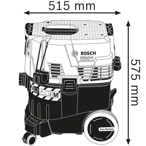 Odkurzacz przemysłowy Bosch GAS 35 M AFC 06019C3100