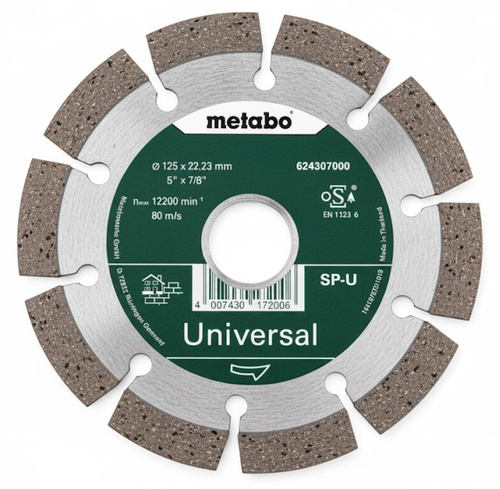 Tarcza diamentowa Promotion 125 x 22,23 Metabo 624307000