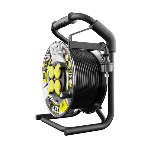 Przedłużacz bębnowy Kel Heavy Duty W-99277, 50M/3X1,5