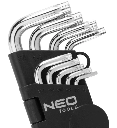 Zestaw 9 szt. kluczy Torx NEO Tools 09-526