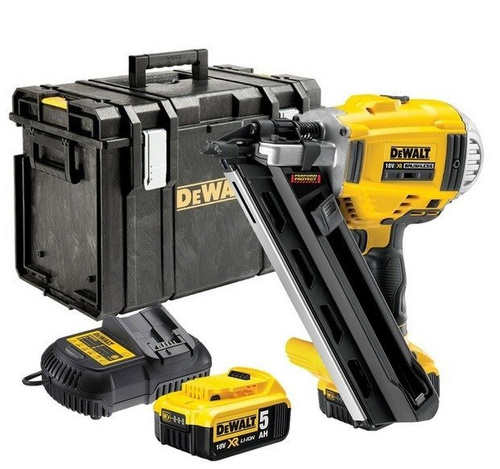 Akumulatorowa gwoździarka DCN692P2K DeWalt + 2 x akumulator + ładowarka + walizka