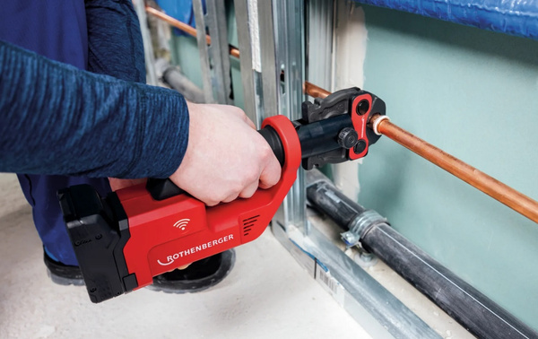 Zaciskarka akumulatorowa Rothenberger ROMAX COMPACT III Set TH16-20-26