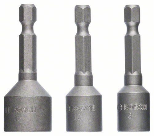 3-elem. zestaw nasadek do wkrętarek 8/10/13 mm Bosch 2608551078