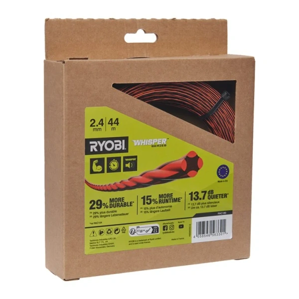 Żyłka do podkaszarki Ryobi RAC180 44 m