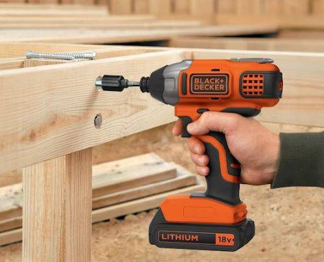 Zakrętarka udarowa Black Decker BDCIM18N-XJ