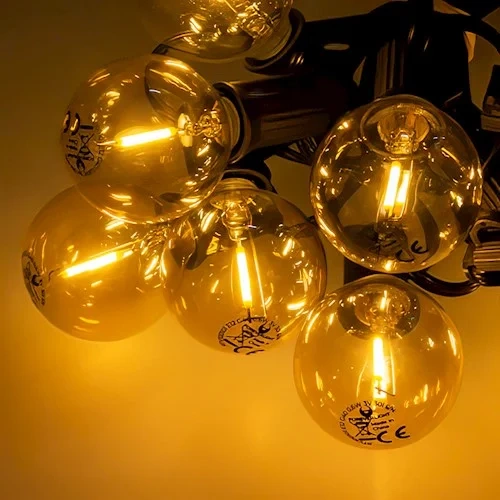 Girlanda solarna Plastrol 5,5m + 10 żarówek G40 T-90808