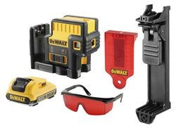 Akumulatorowy laser 5-punktowy DCE085D1R DeWalt + akumulator + ładowarka + walizka